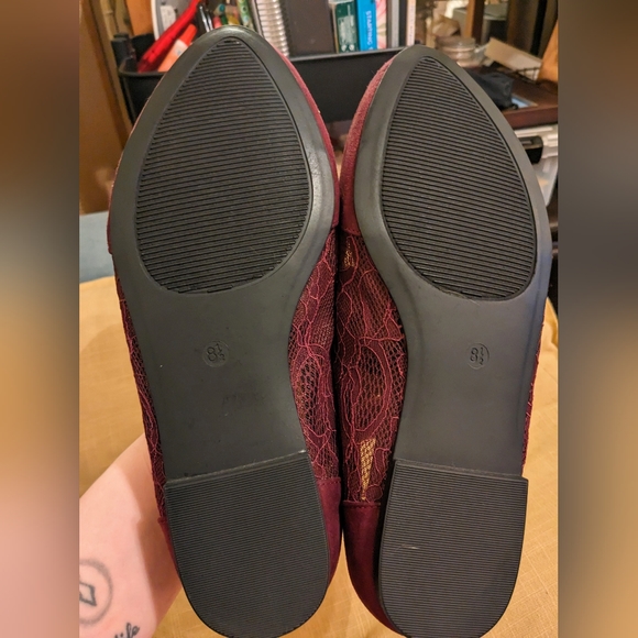 Burgundy Torrid Flats - Picture 3 of 3